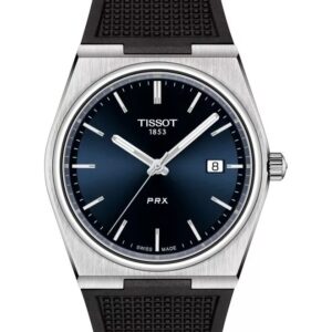 TISSOT PRX Rubber Blue Herreur