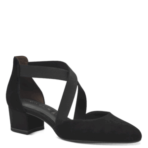 Tamaris - Pump m/fast hælkappe, 22-1079 - Sort - 38