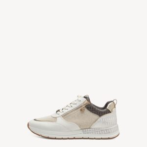 Tamaris - Sneaker - 76-1132 - Hvid/guld kombi - 38