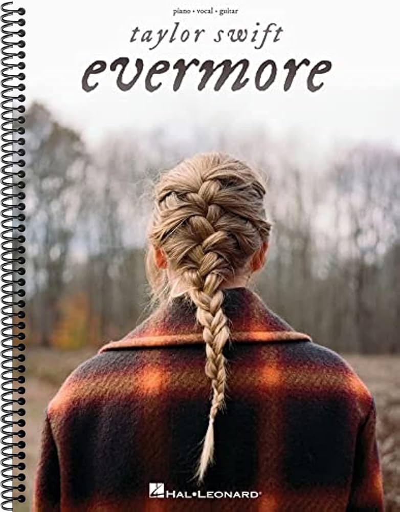 Taylor Swift Evermore - Piano, Vocal, Guitar