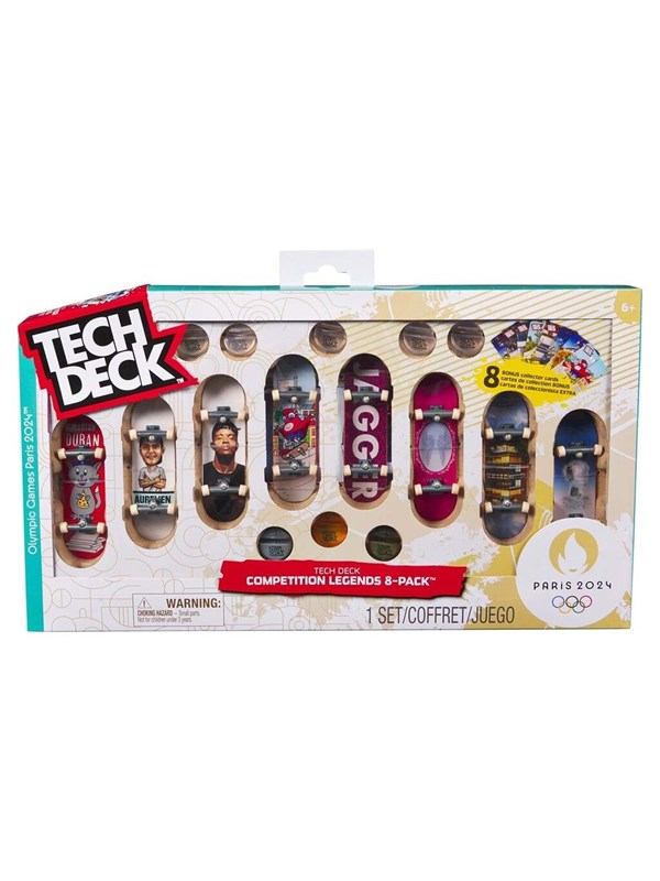 Tech Deck Skate OL 96mm Fingerboard 8-Pk