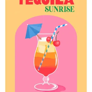 Tequila Sunrise Plakat