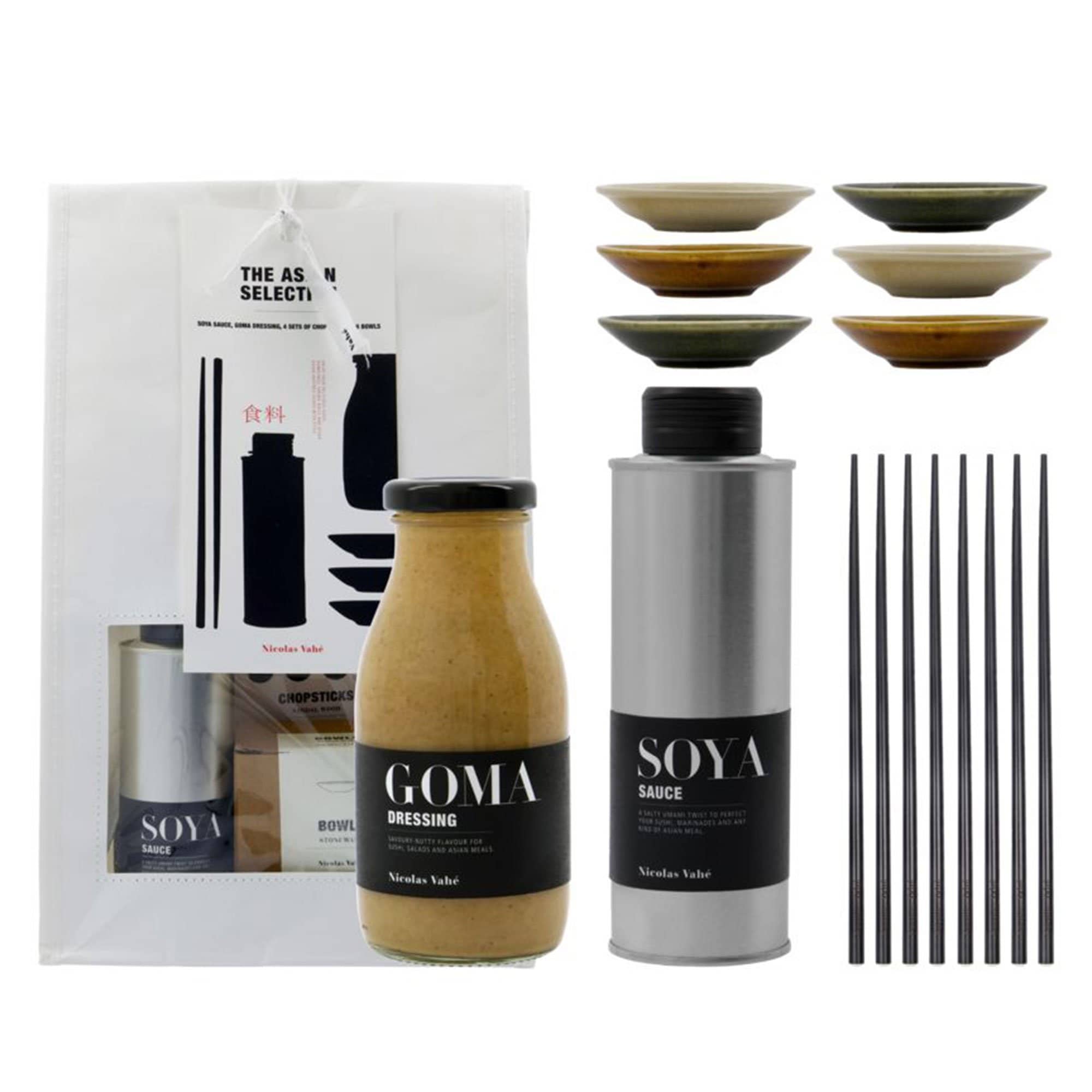The Asian Selection goma-dressing + sojasauce, 2 x 25 cl