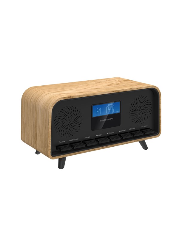 Thomson RT850 Alarm Clock Radio with Bluetooth Speaker - Cosy