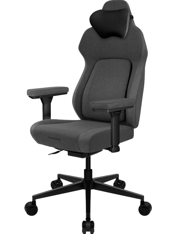 ThunderX3 CORE Smart - Loft - Dark Gray Gamer Stol - Grå - Stof - 123 kg