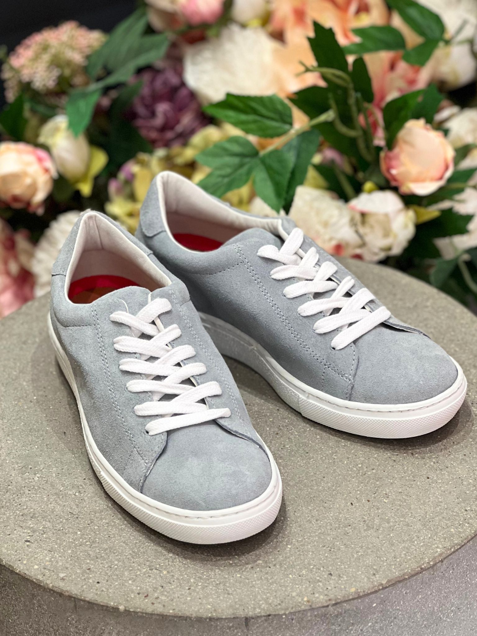 Tim & Simonsen, Ana Suede Sneakers, Ruskind - Methanol 38