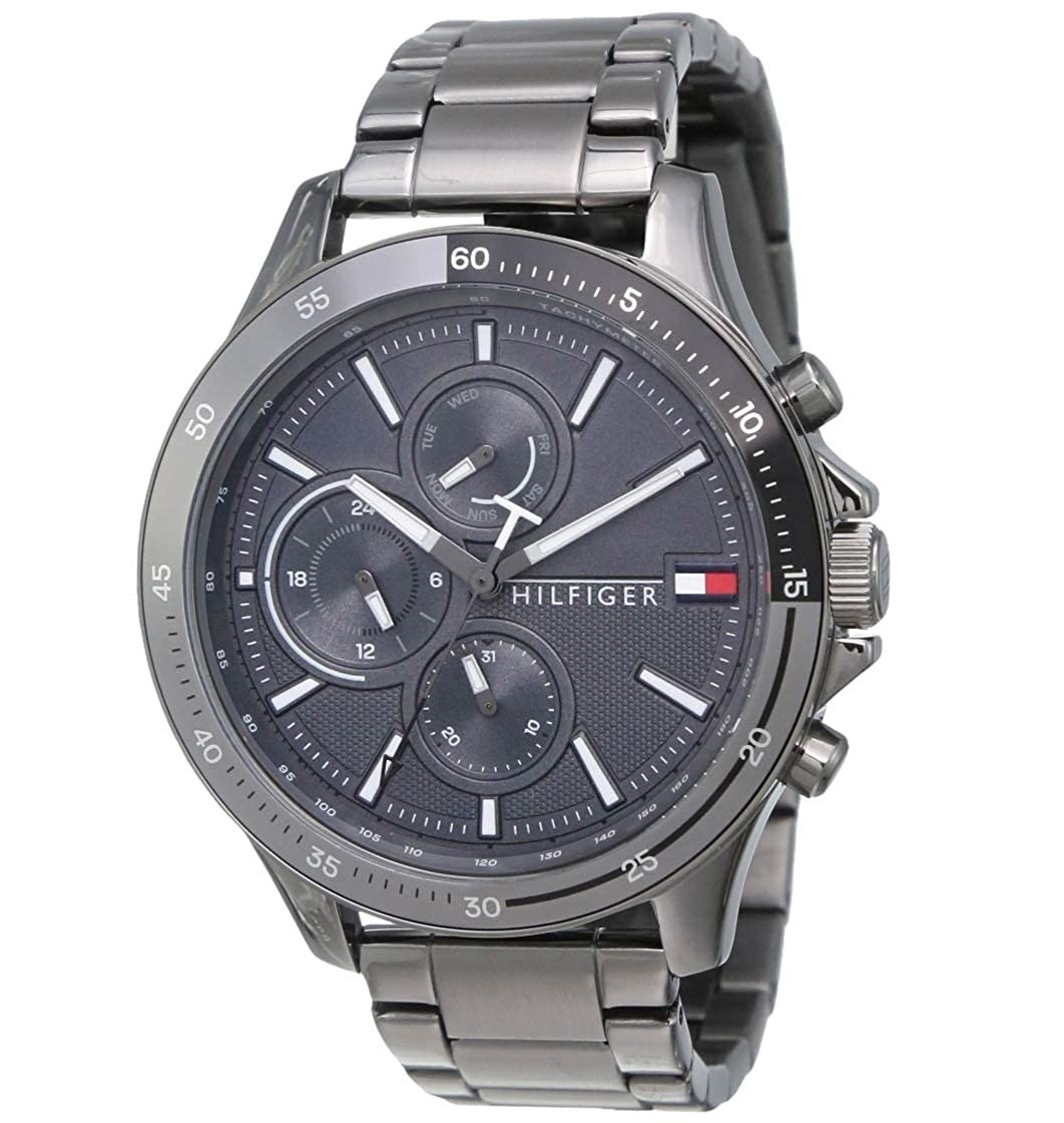Tommy Hilfiger Bank Grey Herreur TH1791719