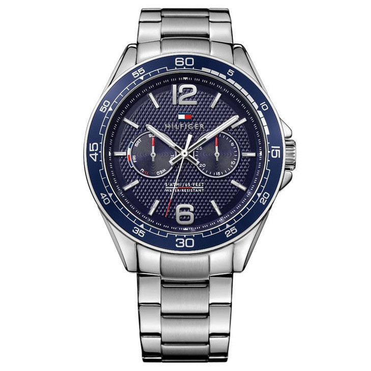 Tommy Hilfiger Erik Steel Herreur TH1791366