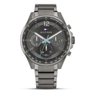 Tommy Hilfiger Gunmetal Grey Herreur TH1791975