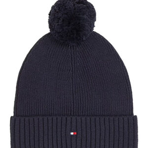 Tommy Hilfiger Hue - Strik - Essential Pom Pom - Space Blue