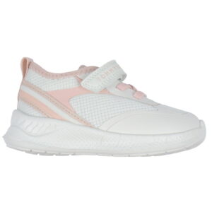 Tommy Hilfiger Sko - Lace Up/Velcro Sneaker - Off White/Pink