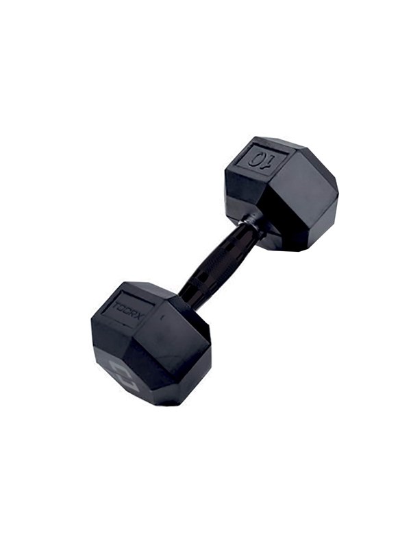 Toorx Hexagon Gummi Håndvægt 6 Kg.