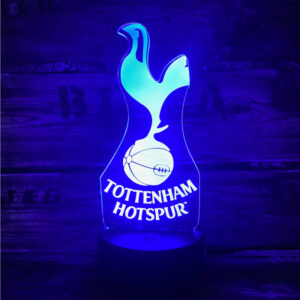 Tottenham 3D fodboldlampe