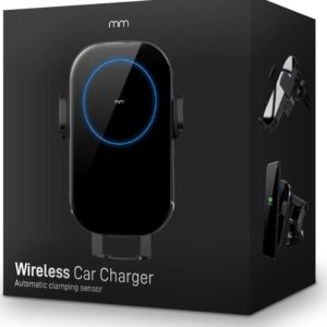 Trådløs Oplader Til Bilen - Qi - Mikamax - 15w
