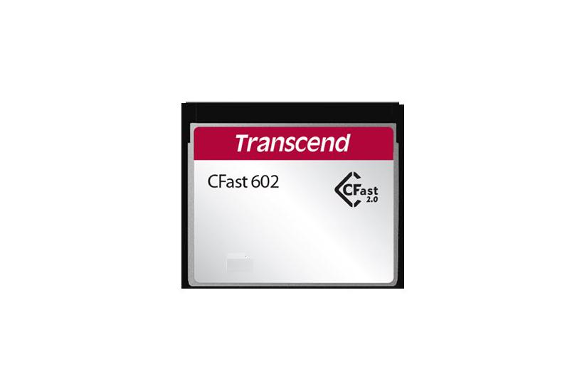 Transcend CFast 2.0 CFX602 - flashhukommelseskort - 8 GB - CFast 2.0