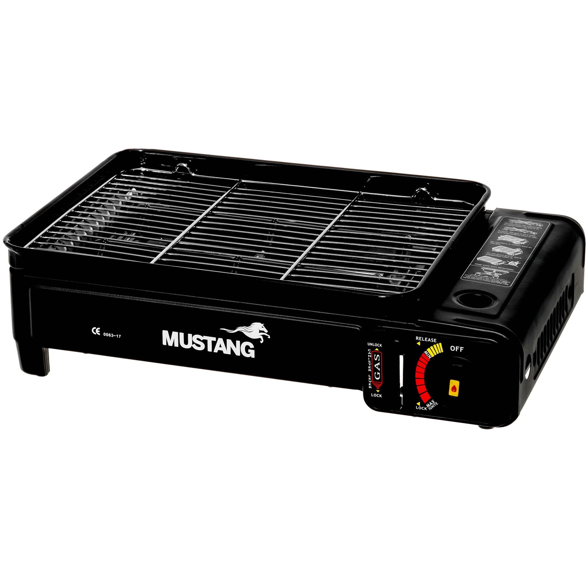 Transportabel Gasgrill Caravan Sort