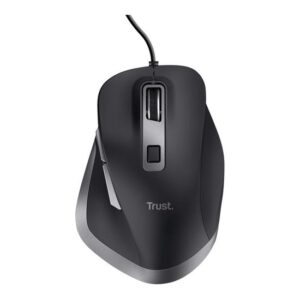 Trust Fyda Comfort - mus - eco - USB 2.0 - sort