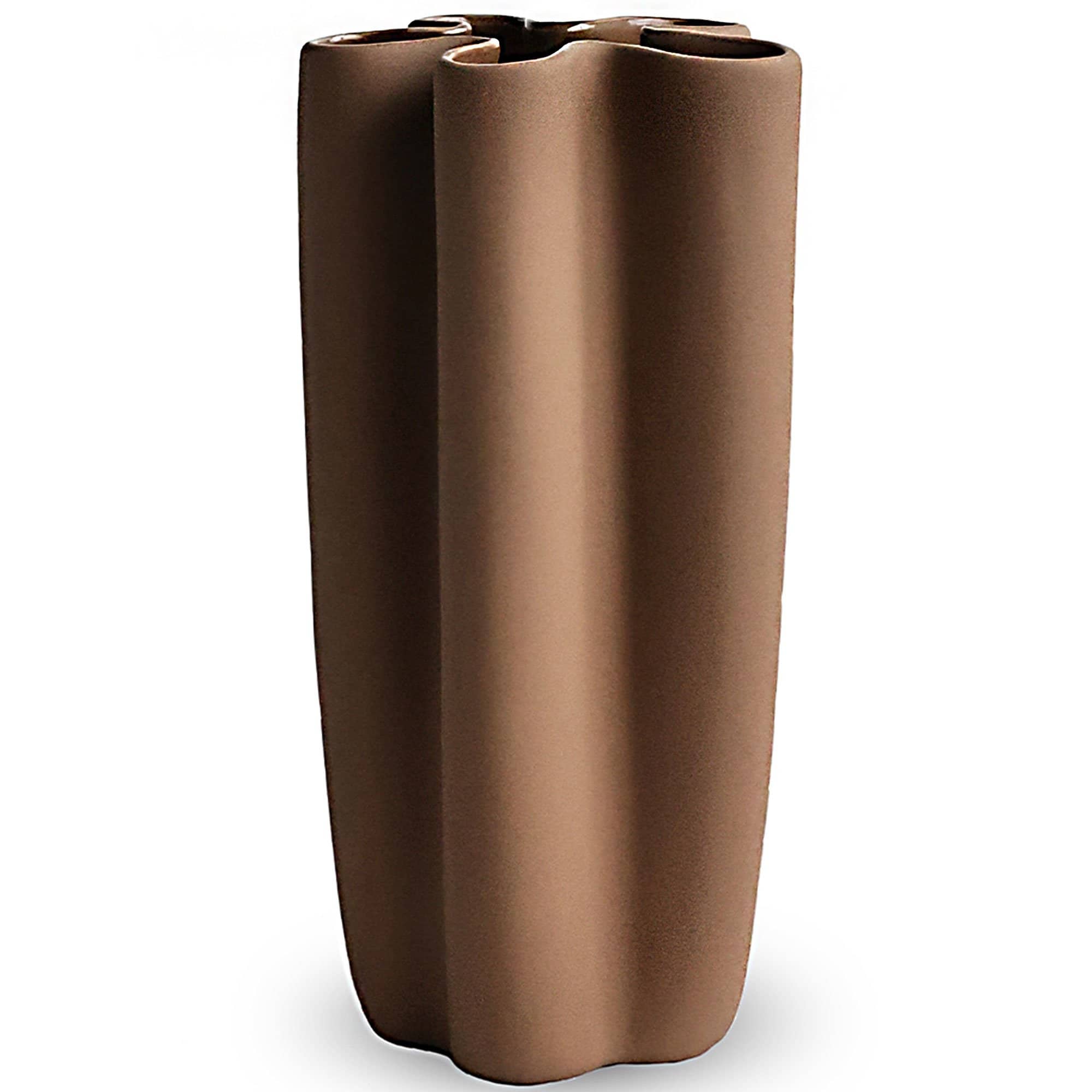 Tulipa vase, 30 cm, hazelnut