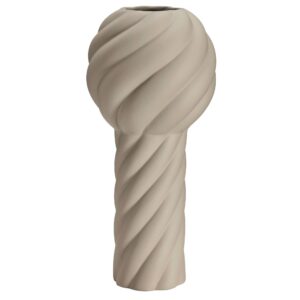 Twist Pillar Vase 34 cm, sand