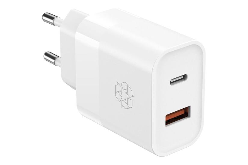 UPSTRÖM ËSSENTIALS strømforsyningsadapter - USB Type A, 24 pin USB-C - 30 Watt
