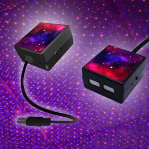 USB nattehimmellampe - 360 grader