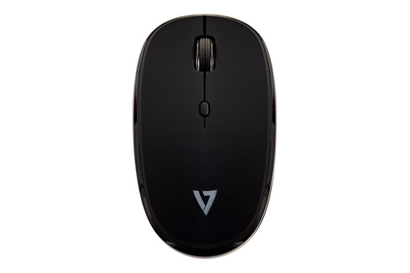 V7 MW550BT - mus - Bluetooth, 2.4 GHz - sort