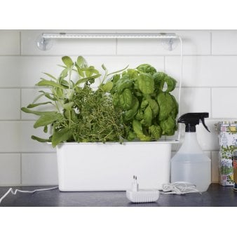Vækstbelysning, LED-panel 15 w med adapter 39 cm