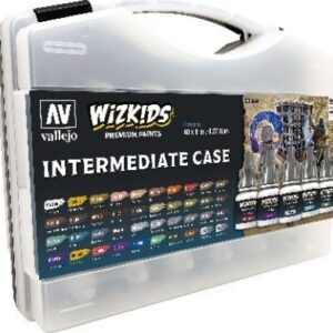 Vallejo - Wizkids Maling Sæt I Kuffert - 40x8 Ml