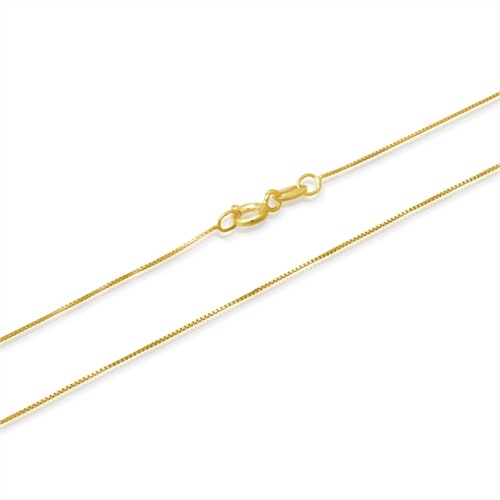 Venezia halskæde i 14 kt. Guld - 0,6 mm og 45 cm