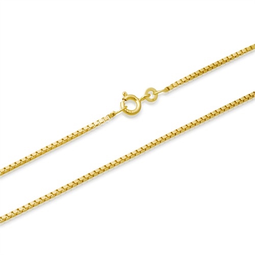 Venezia halskæde i 14 kt. Guld - 1,4 mm & 55 cm.
