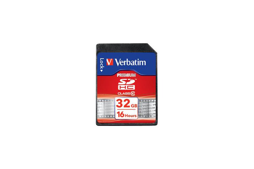 Verbatim - flashhukommelseskort - 32 GB - SDHC