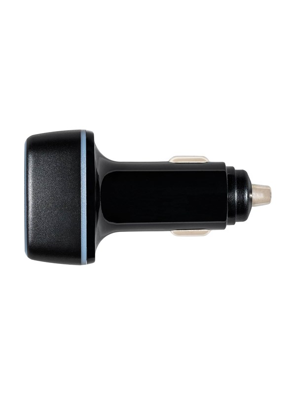 Vivanco 2xUSB-C PD 54W biloplader 2x27W Sort