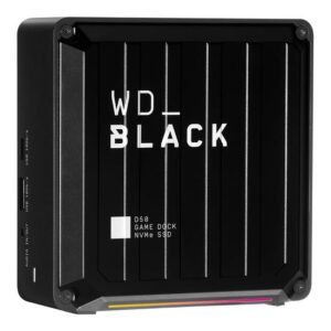 WD_BLACK D50 Game Dock WDBA3U0010BBK - dockingstation - Thunderbolt 3 - DP, Thunderbolt - 1GbE - HDD 1 TB