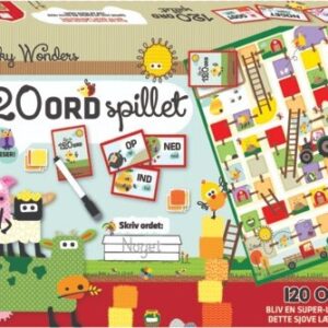 Wacky Wonders - 120 Ord - Spil Med Sjove Dyr