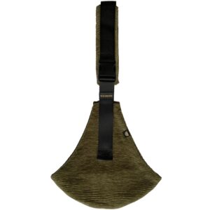 Wildride bæresele - Velvet Olive Green Rib