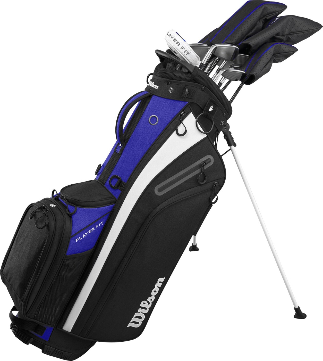 Wilson - Playerfit Left-handed Steel Complete Golf Set - Stand Bag