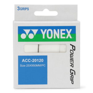 Yonex Powergrip 3-pack, hvid