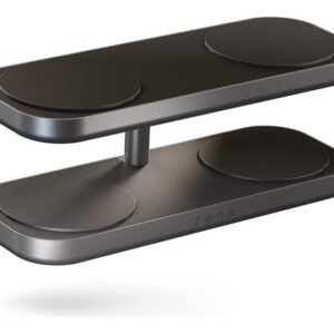 ZENS Quattro Charger Pro 4 trådløs opladningsstander - + AC-strømadapter - magnetisk - 15 Watt