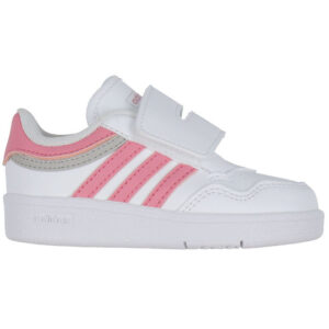 adidas Performance Sko - Hoops 4.0 CG I - White/Pink