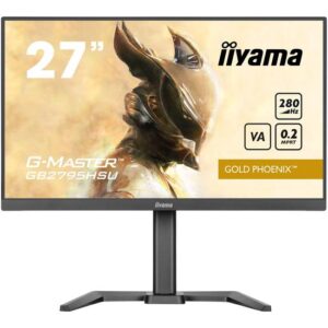 iiyama G-MASTER Gold Phoenix GB2795HSU-B1 skærm - LED baglys - 27" - AMD FreeSync Premium - VA - 0.2ms - Full HD 1920x1080 ved 280Hz
