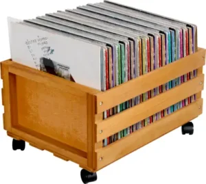 Vinylplade opbevaringskasse